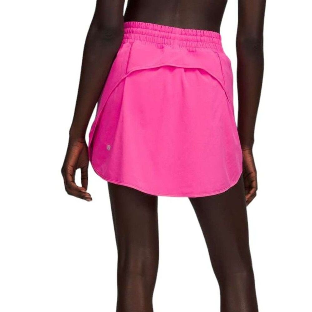 Lululemon Hotty Hot High-Rise Skirt Sonic Pink - Picture 3 of 9